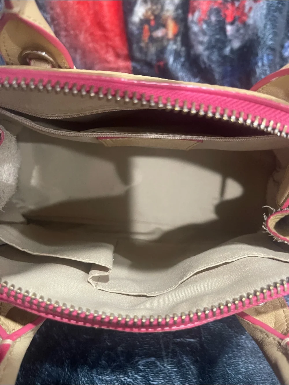 Coach pebbled leather